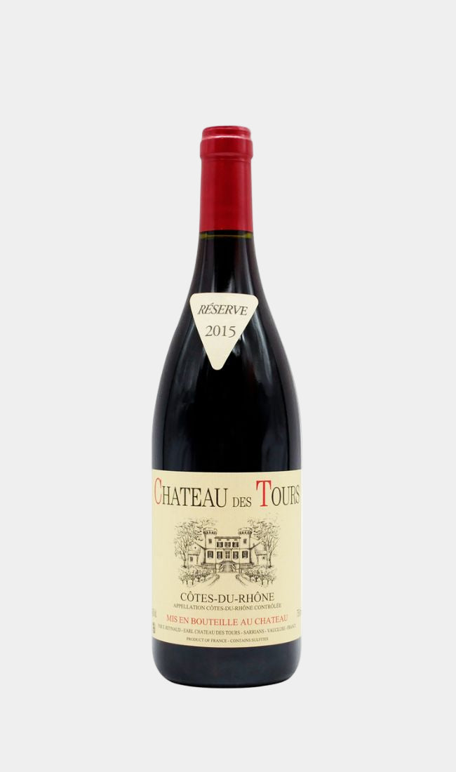 Chateau Des Tours, Cotes du Rhone Rouge Reserve 2015 750ML