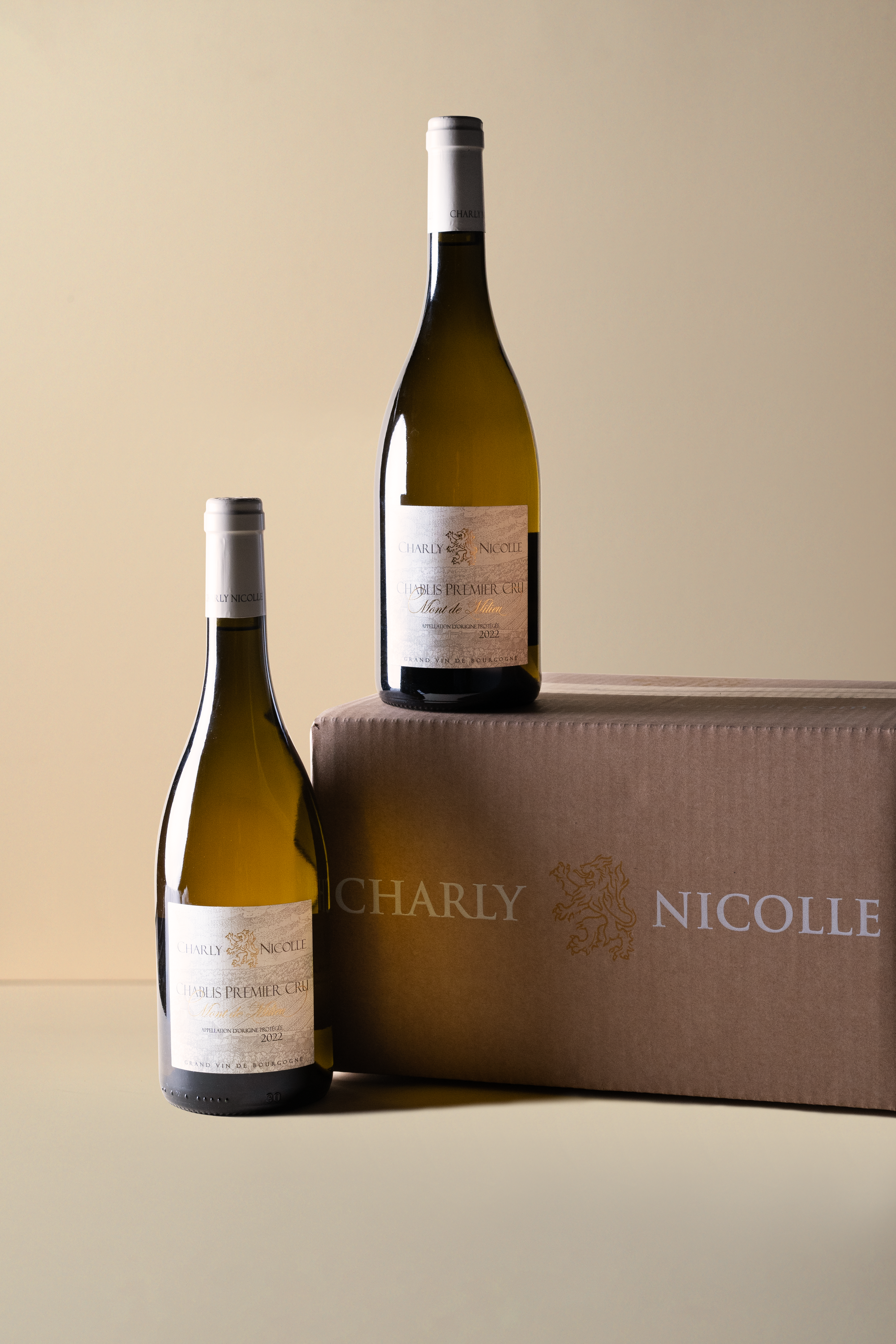 Charly Nicolle, Chablis 1er Cru Mont de Milieu 2022 750ML (OCC of 6 bottles)
