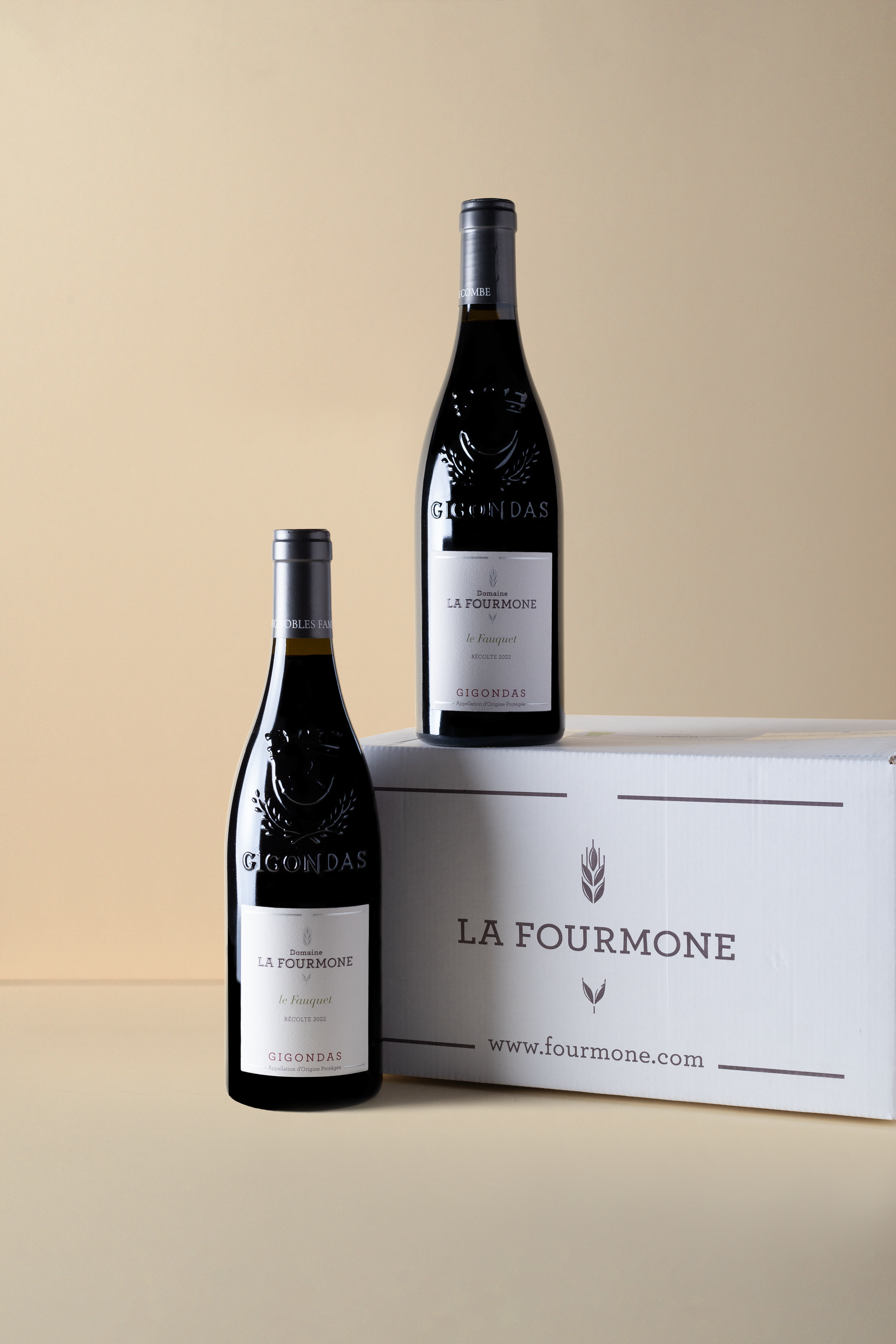 La Fourmone, Gigondas Cuvee Le Fauquet 2022 (OCC of 6 bottles)