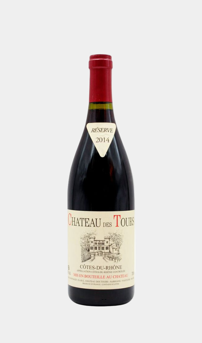 Chateau Des Tours, Cotes du Rhone Rouge Reserve 2014 750ML