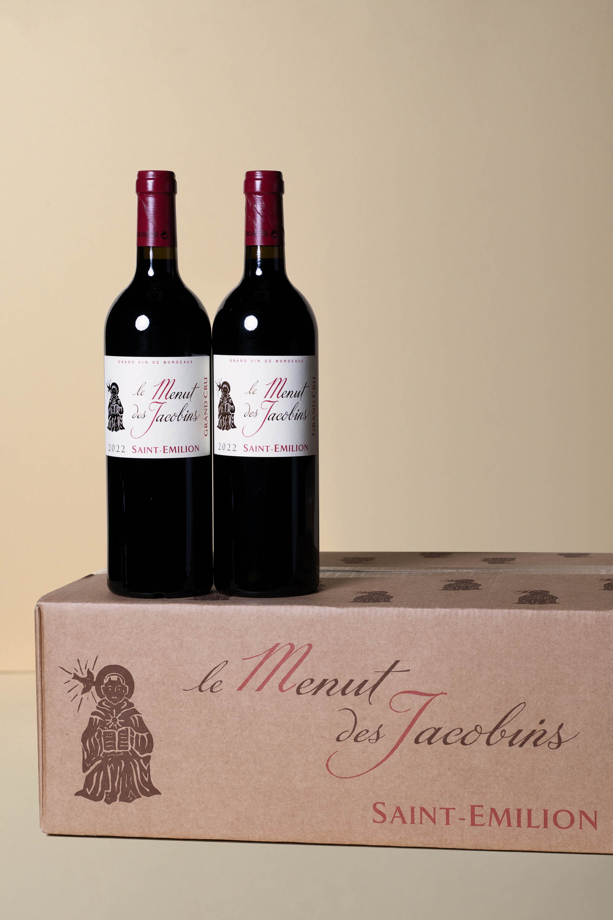 Couvent des Jacobins, Le Menut des Jacobins - Saint Emilion 2022 750ML (OCC of 12 bottles)