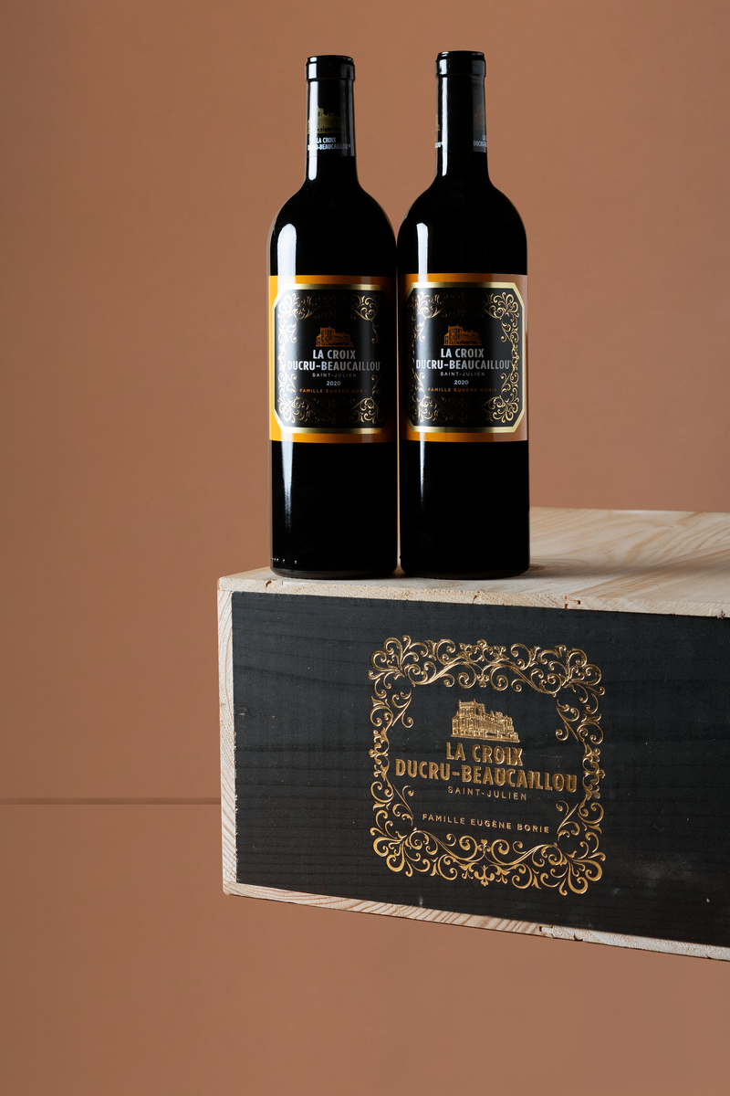 Ducru Beaucaillou, La Croix de Beaucaillou - Saint Julien 2020 750ML (OWC of 12 bottles)