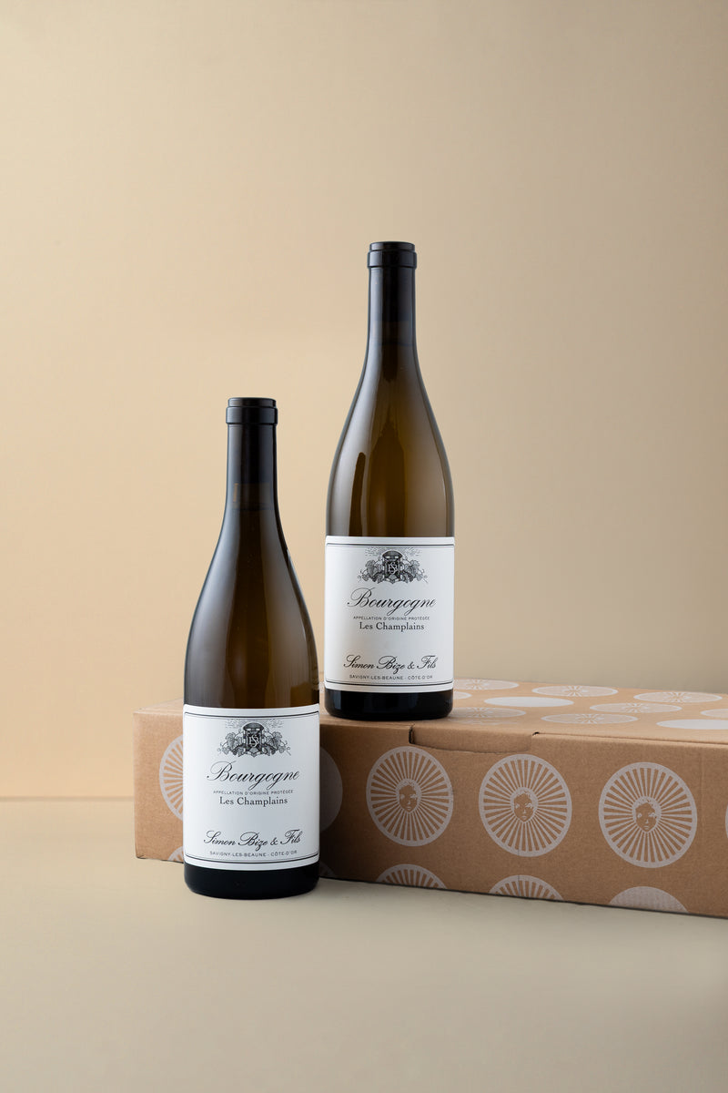 Simon Bize et Fils, Bourgogne Blanc Les Champlains 2022 750ML (OCC of 6 bottles)