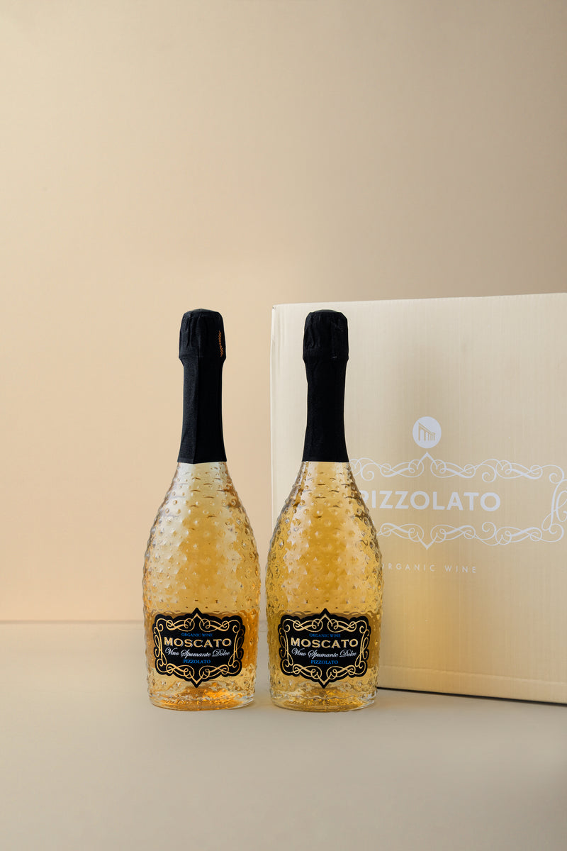 Pizzolato, Spumante Moscato Dolce M Use 750ML (OCC of 6 bottles)
