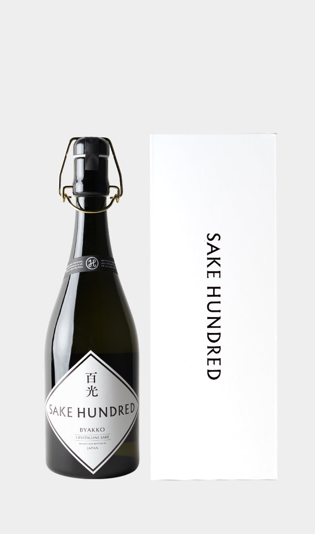 Sake Hundred, Byakko Crystalline Sake NV 720ML